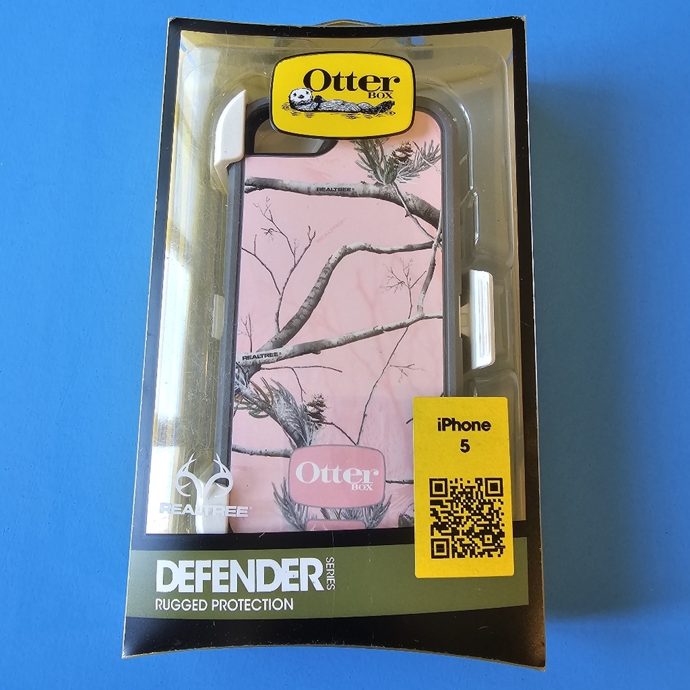 iPhone 5 - Otterbox Defender Series Case (PINK REALTREE)